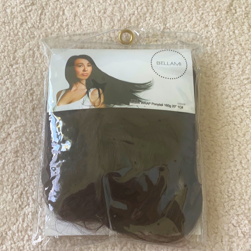 Bellami 160g 20” Mochachino Brown Wrap Ponytail